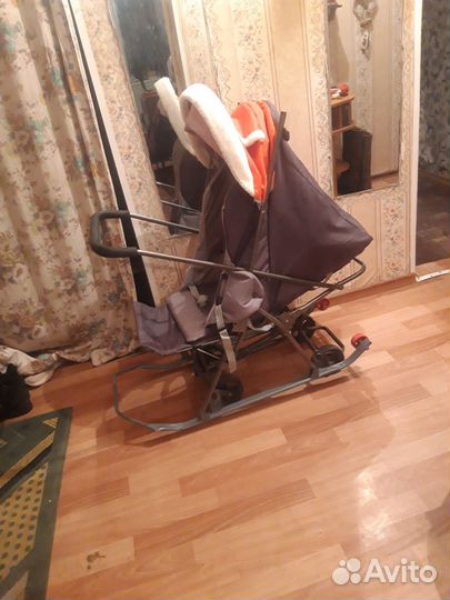 Коляска санки