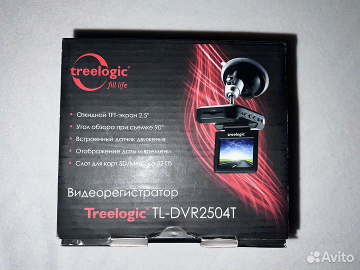 Видеорегистратор Treelogic TL-DVR2504T