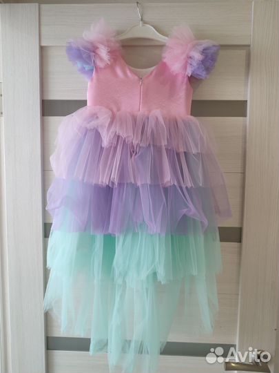 Платье единорожка р110-116