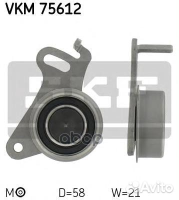 Ролик натяжителя ремня грм SKF VKM 75612 VKM 75