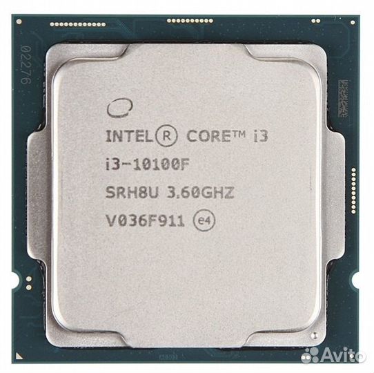 Процессор Intel Core i3-10100F, OEM