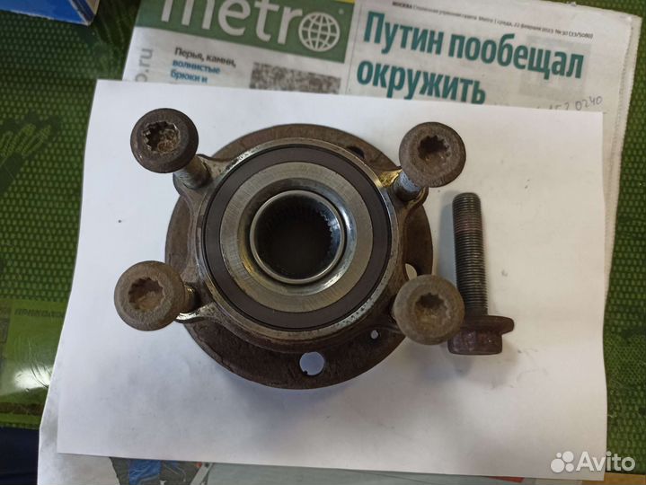 Подшипник ступицы колёса skoda superb