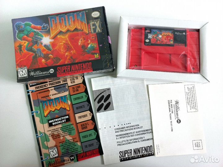 Doom для Super Nintendo (Snes Usa)