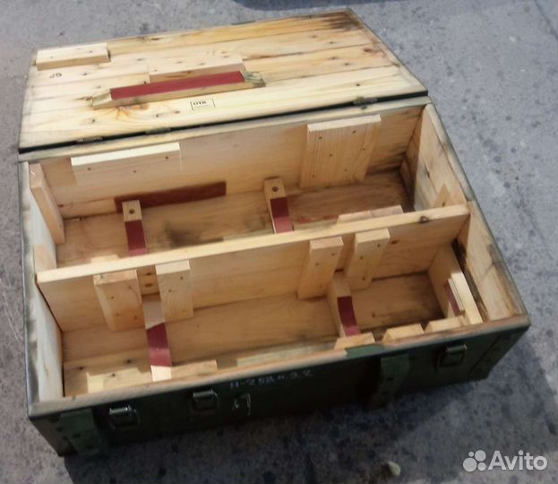 Ящик деревянный военный