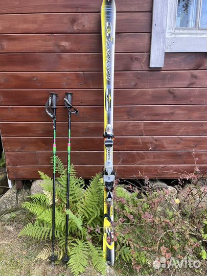 Rossignol лыжи + палки Gipron + чехол