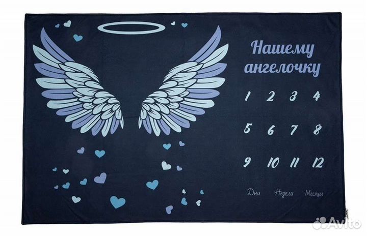 Плед для фотосессии, фотоплед