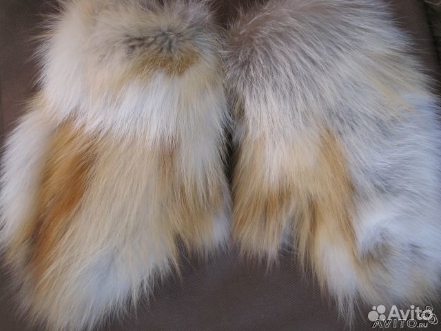 Меховые варежки