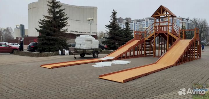 Детская площадка без заноз