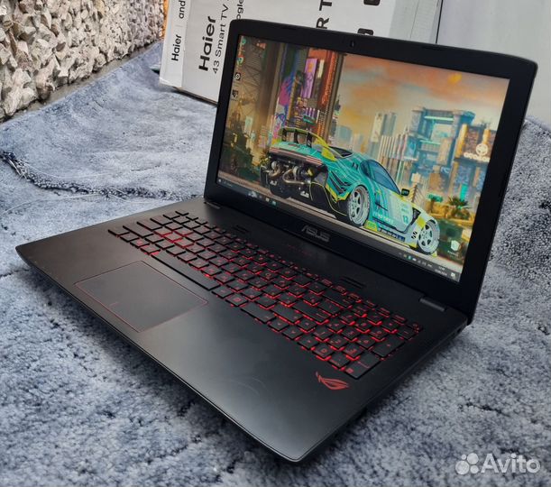 Игровой ноутбук asus 4ядра i5/GTX950M/8озу