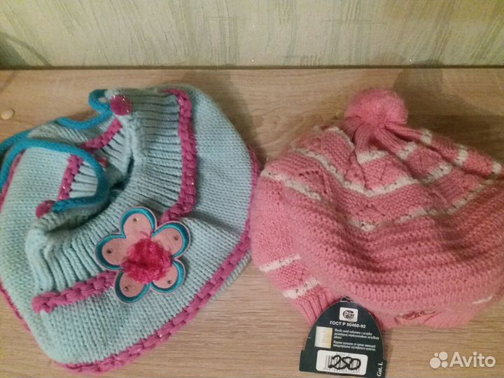 Шапки детские для девочек