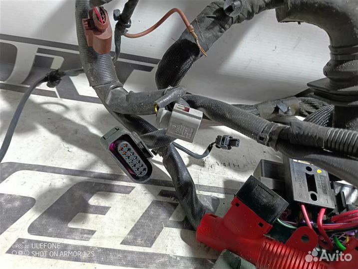 Проводка двс Audi A6 C6 3.0 caja 2010