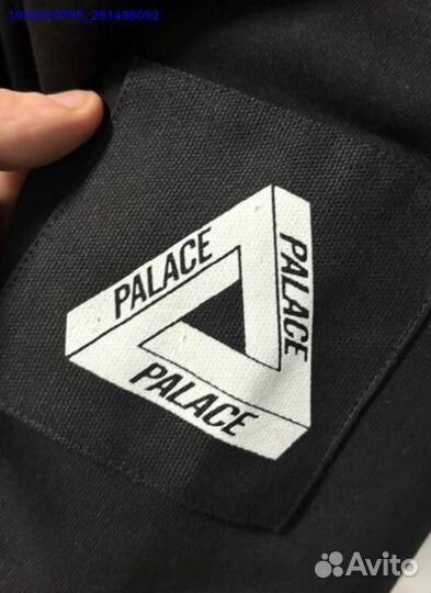 Зип худи palace балаклава на флисе