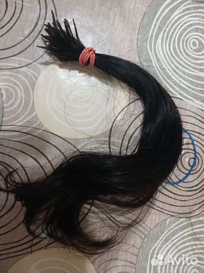 Волосы для наращивания б/у 30см