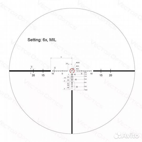 Прицел Vector Optics Continental X6 1-6x24 SFP