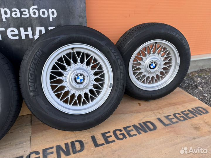 Диски BBS R16 BMW 5 стиль + шины из Японии