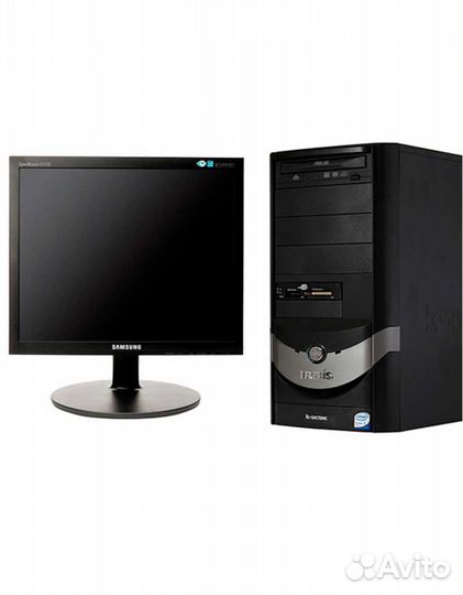Системный блок + монитор
