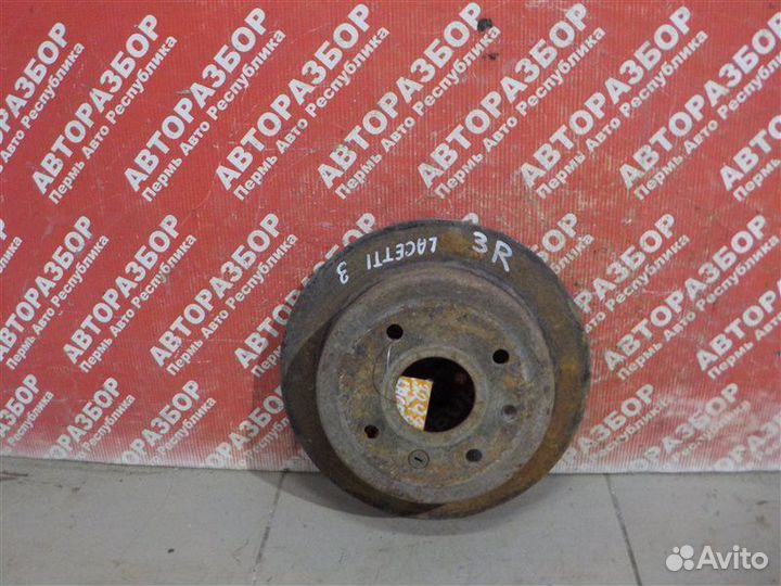 Диск тормозной задний правый Chevrolet Lacetti