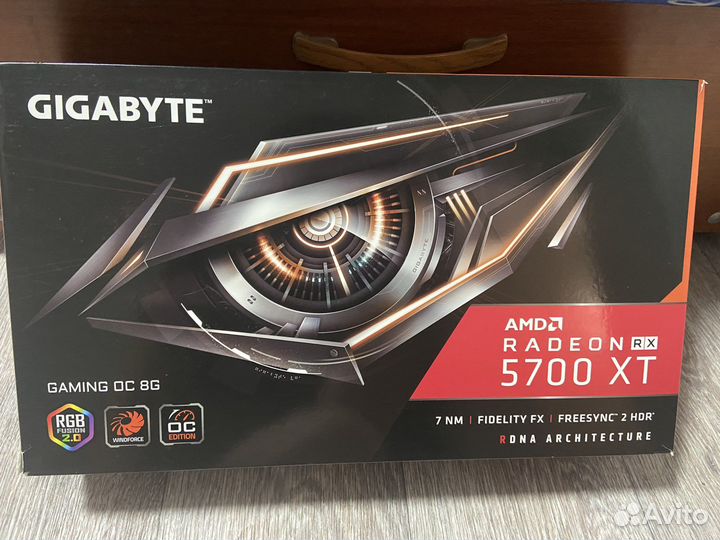 Видеокарта rx 5700xt