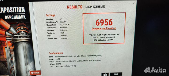 Nvidia geforce gtx 3070 laptop gpu 8gb