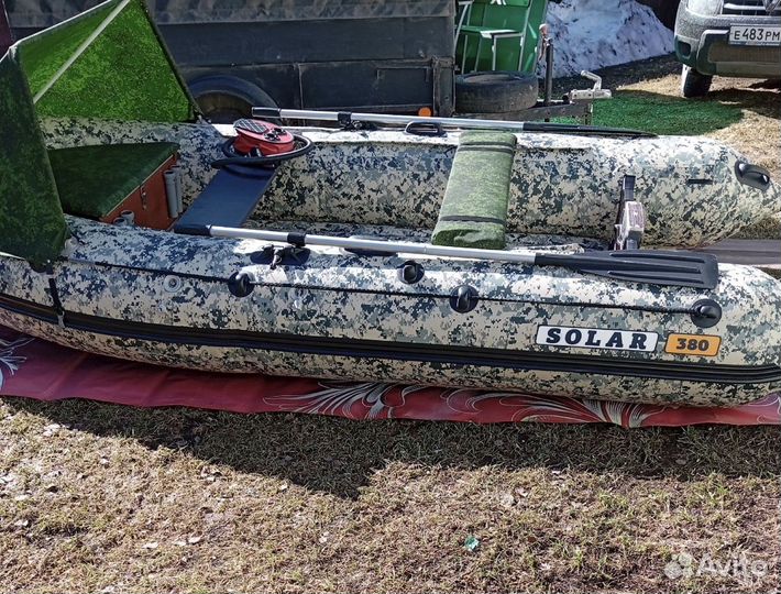 Лодка пвх Solar 380 K Оптима