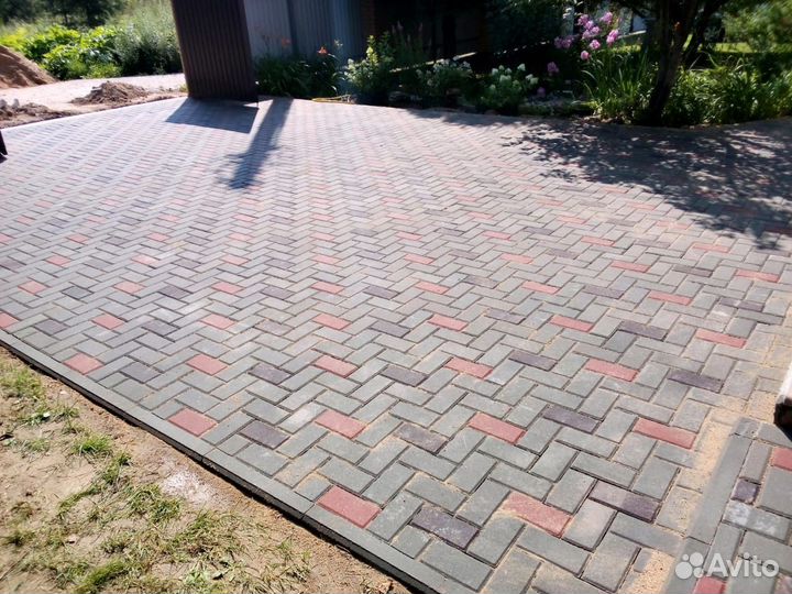 Укладка тротуарной плитка под ключ
