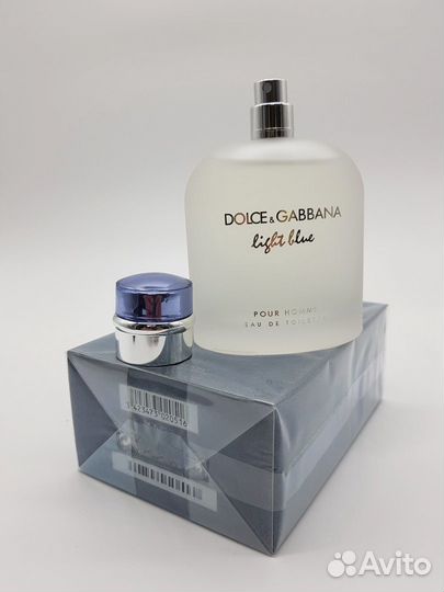 Dolce gabbana light blue pour homme 125 мл мужской