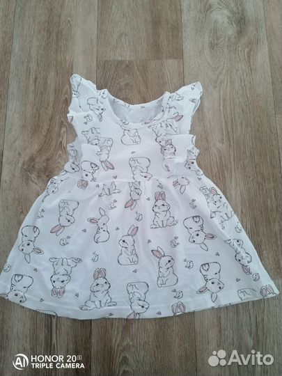 Платье для девочки 80