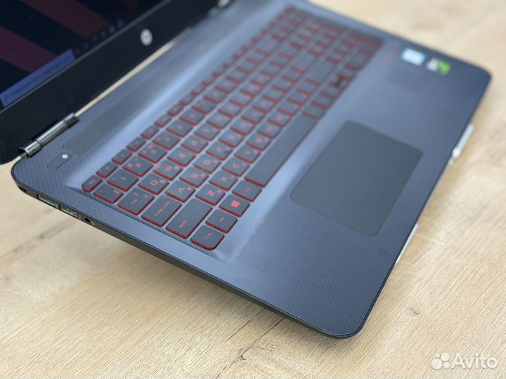 Игровой ноутбук HP omen Core i5-7300Hq+GTX 1050Ti