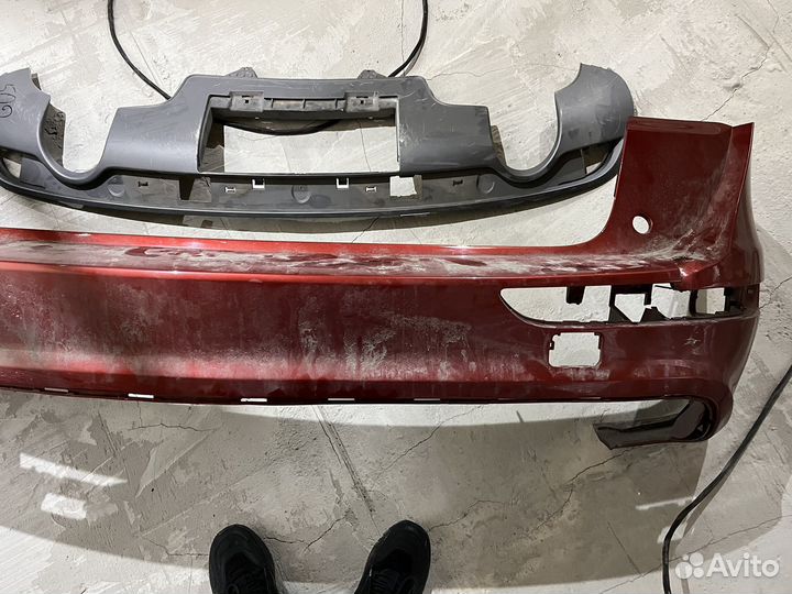 Бампер задний Audi Q5 8R S-Line рестайлинг 2016