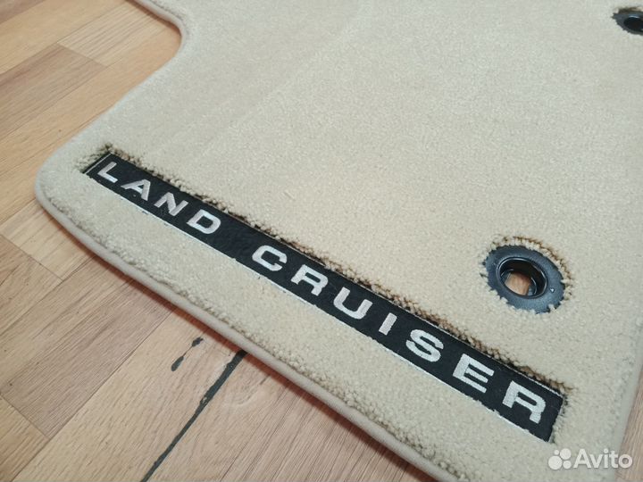 Коврики LC300 2021 текстильные бежевые premium