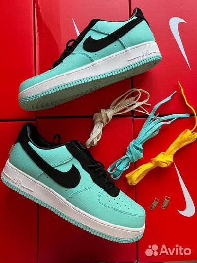 Кроссовки мужские Nike Air Force 1 low Tiffany Co