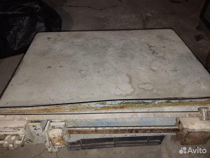 Весы напольные механические СССР до 150 кг