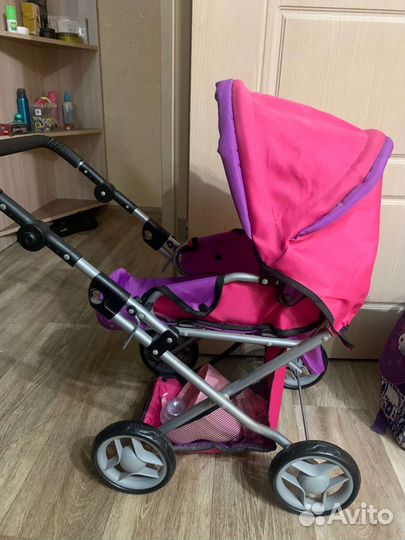 Кукла baby born и детская коляска для кукол