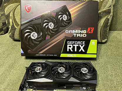 Видеокарта rtx 3080 ti MSI 12gb Gaming X Trio