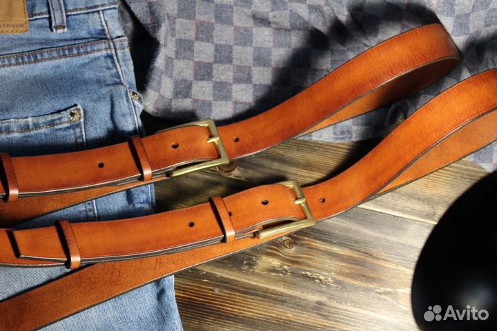Ремень из натуральной кожи