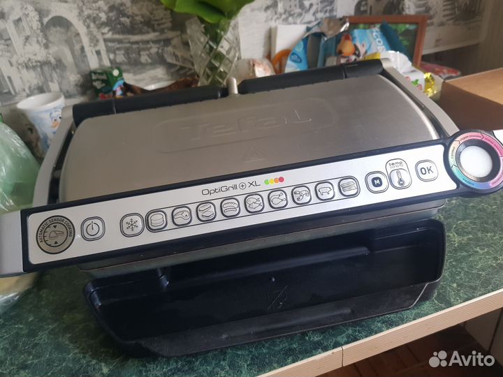 Гриль tefal optigrill xl