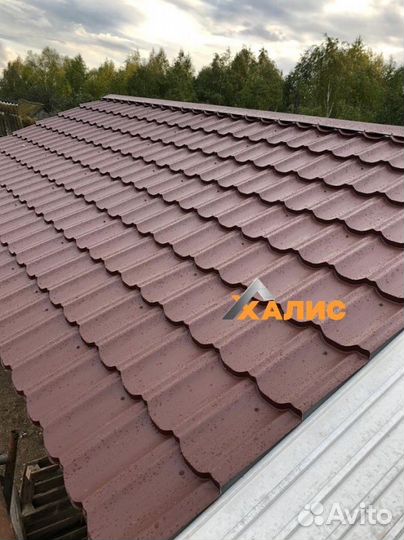 Металлочерепица шоколад