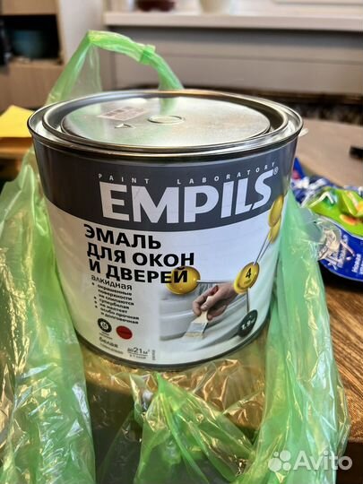 Краска эмаль Empils