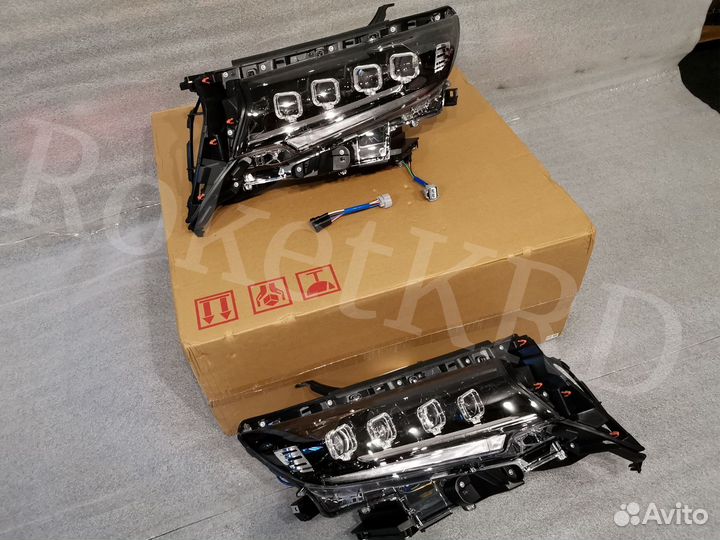 Фары Toyota Land Cruiser Prado 150 c 2018г LED