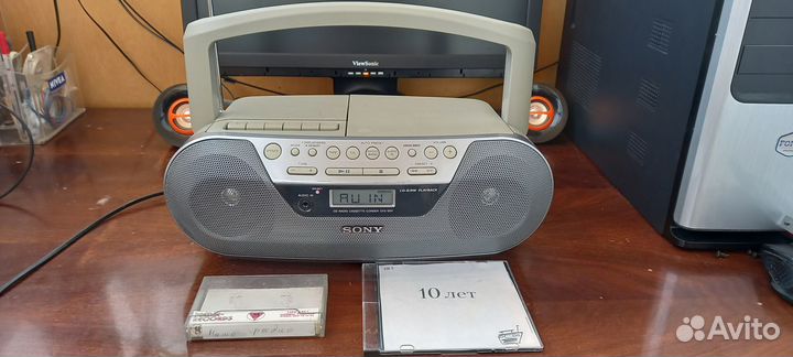 Муз. центры sony cfd-s05, panasonic rx-dt650