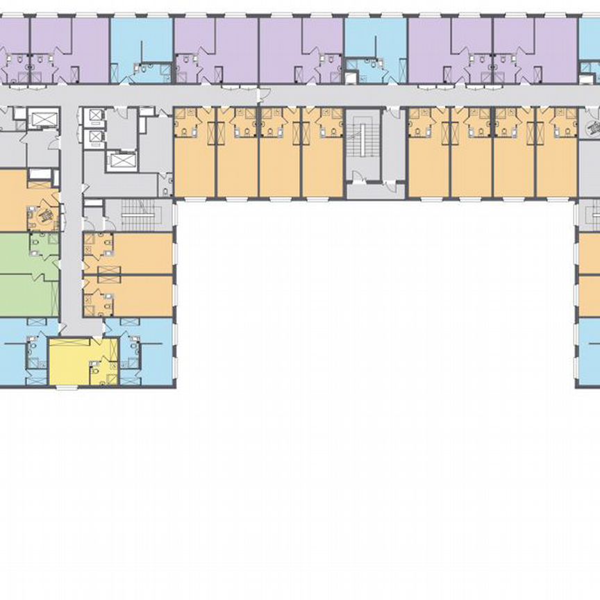 2-к. апартаменты, 58,6 м², 6/29 эт.