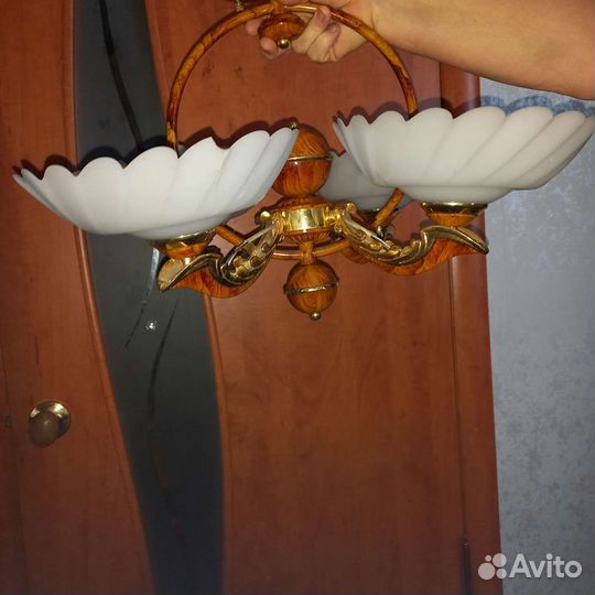 Люстра потолочная бу