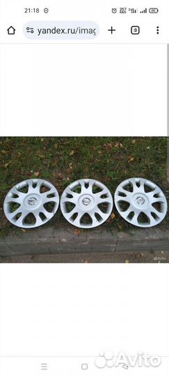 Колпаки nissan r14