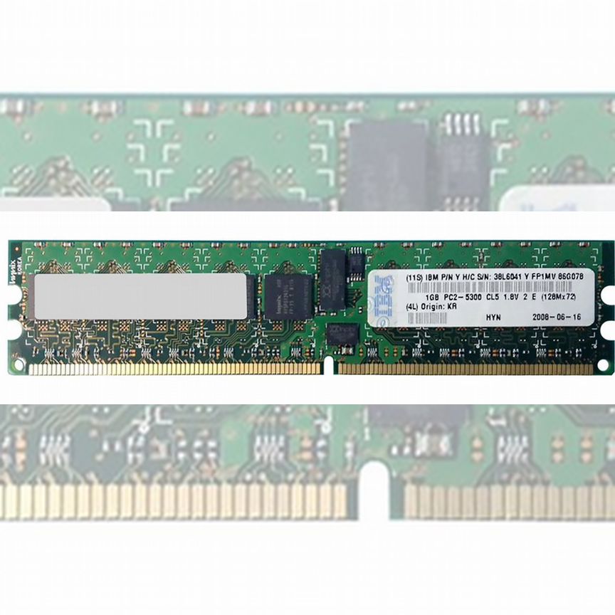 [38L6041] Оперативная Память Ibm Ddr2 1gb 38l6041