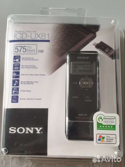 Диктофон Sony icd-ux81