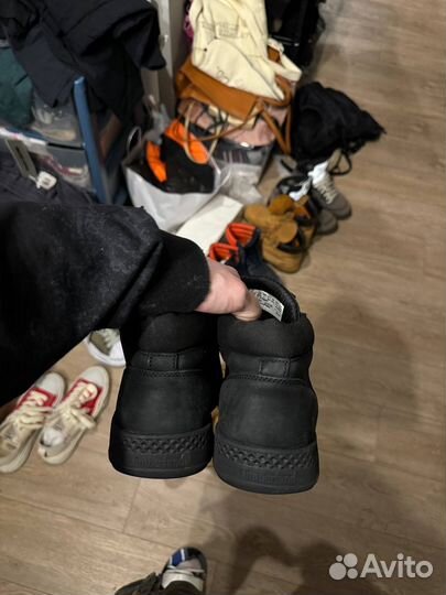 Ботинки Timberland Black Logo Оригинал