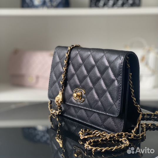 Клатч chanel оригинал С шармами