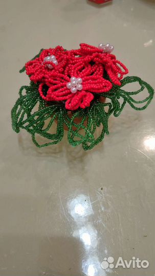 Декоративный цветок ручной работы