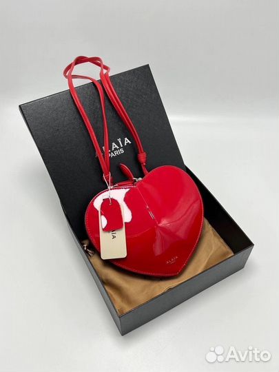 Сумка alaia сердце
