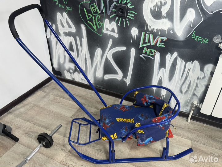 Детские зимние санки